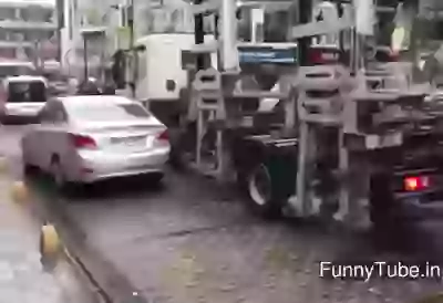 No Parking Amazing Towing Machine