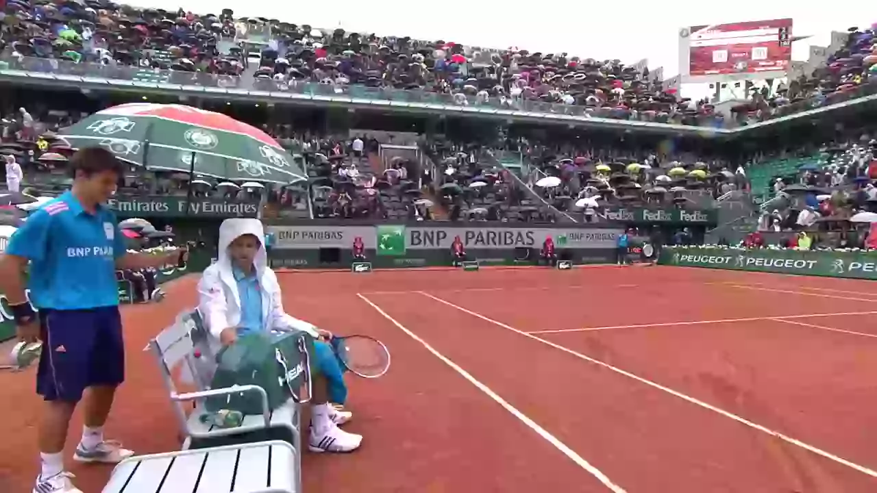 Novak Djokovic The Grate