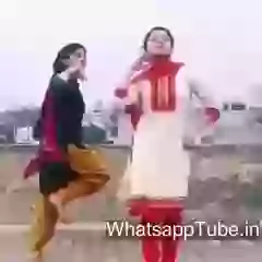 Punjabi Desi Girl Dance Rock