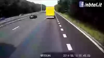 Scarry Car Accident Caused In Busy Way