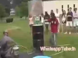 Steel Drum Can Crush