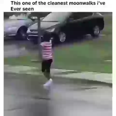 The Clean Moonwalk Ever You Seen