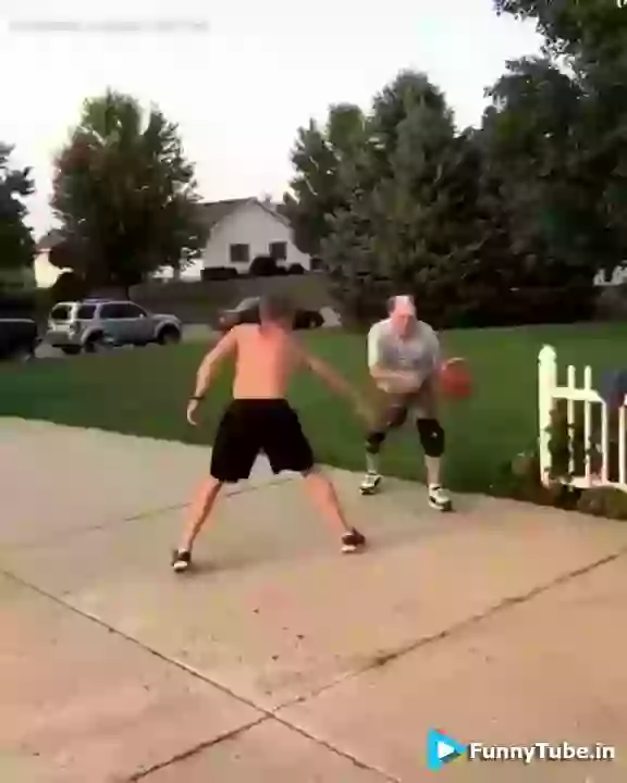 This Grandpa Basketball Skill Will Leave You Stun