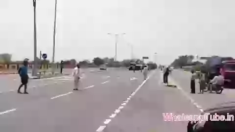 Tractor cum train must watch