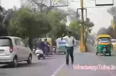 Traffic Police Dancing Style