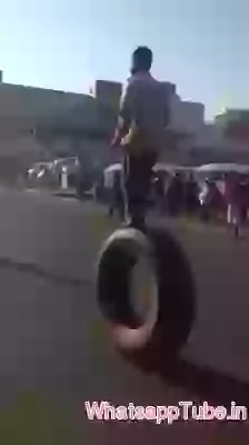 Tyre stunt