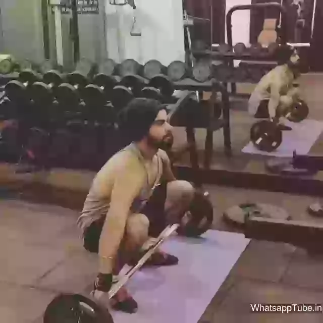 Virat Kohli At GYM