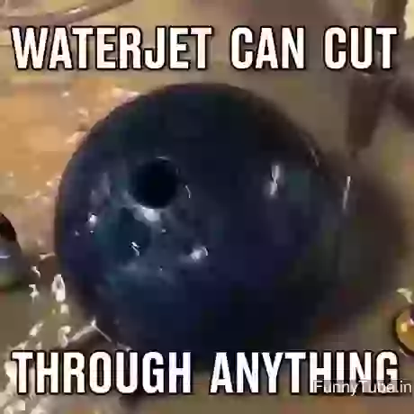 Water Jet Can Cut Almost Anything