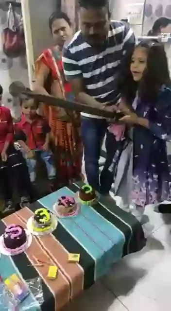 Well This is Not Right way of birthday Celebration